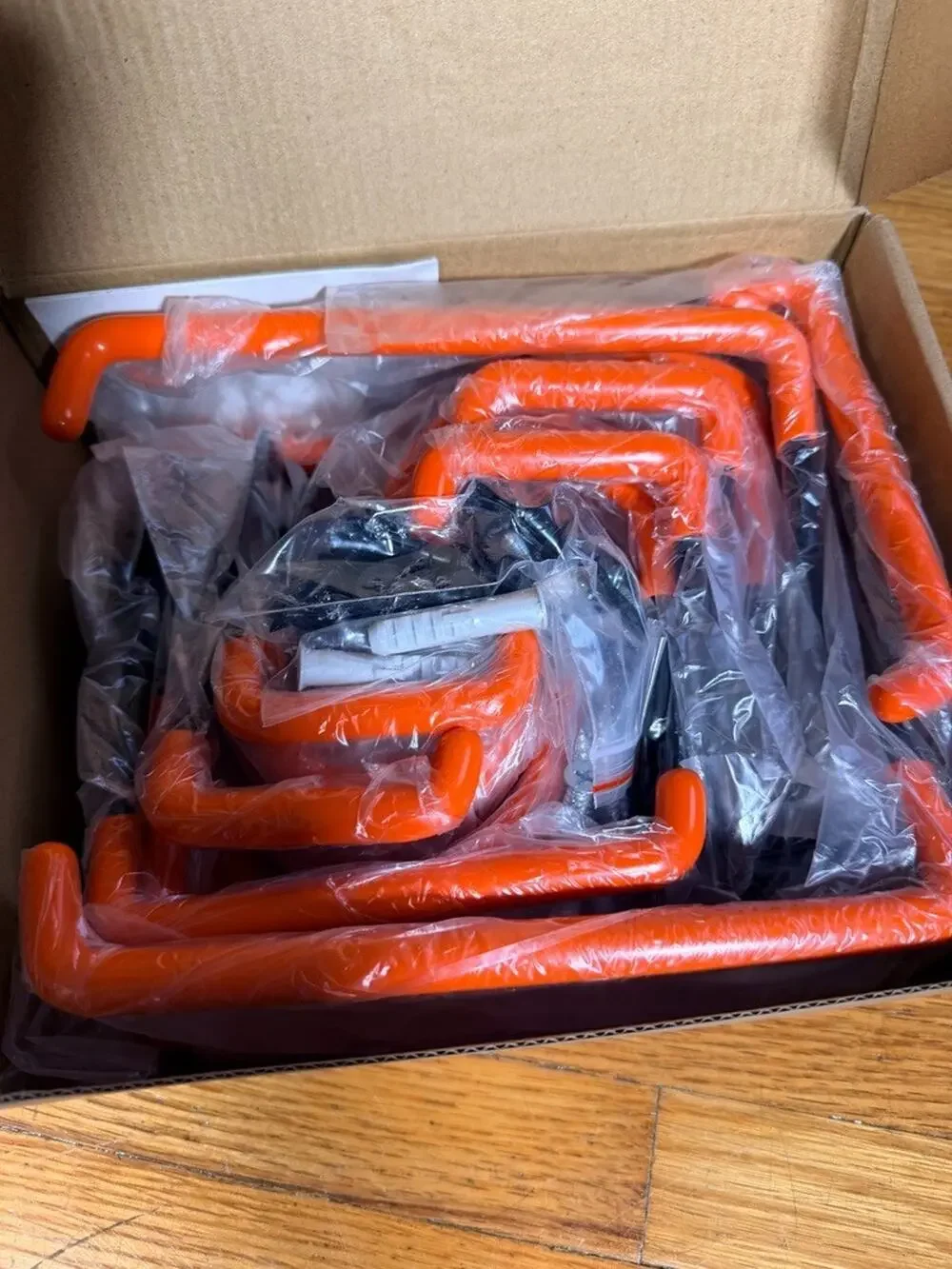 12-Piece Heavy Duty Garage Utility Hooks Orange Wall Mount Tool Storage Set